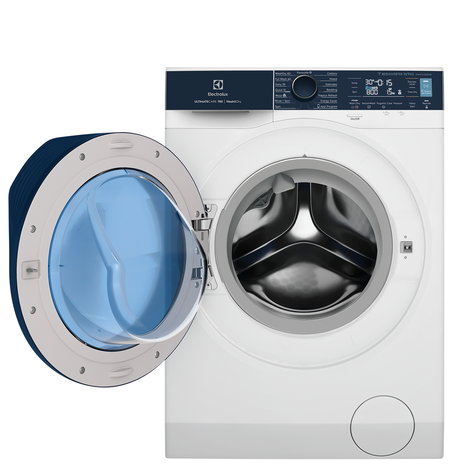 Mesin Cuci Pengering UltimateCare 700 11kg/7kg EWW1142Q7WB | Electrolux ...